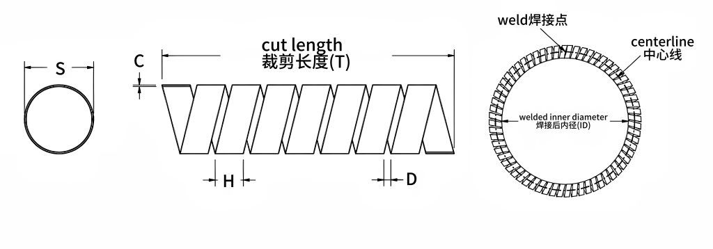 Spring Energized H-Seals Drawing | Handa Spring Spring Energized H-Seals Drawing | Handa Spring