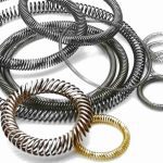 Canted coil spring 0.10 mm wire — Handa Springs
