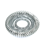 Canted coil spring seal energizer — precision micro spring