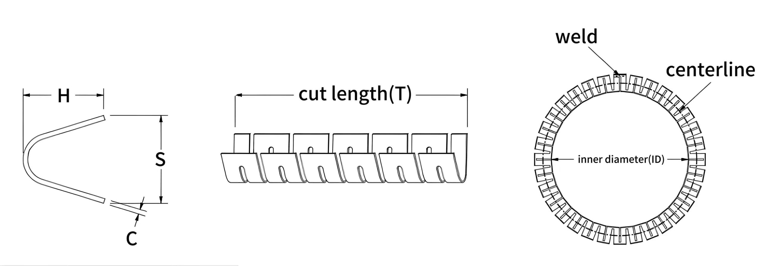 V Spring, Meander V Spring, Elgiloy Cantilever Spring, Punch Finger Spring Overview - Handa Spring