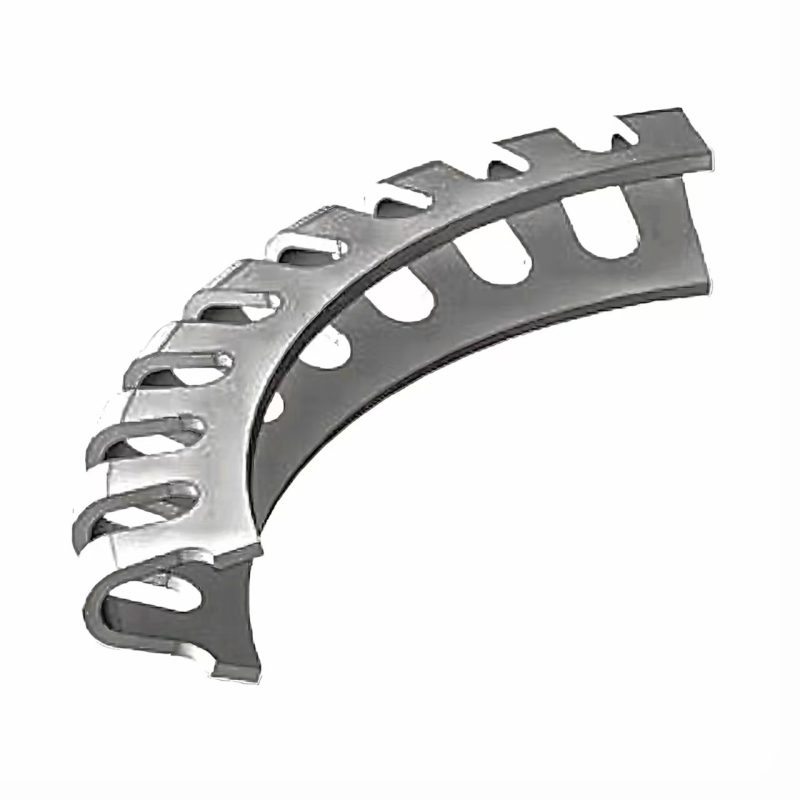 Cantilever U spring working principle cross-section