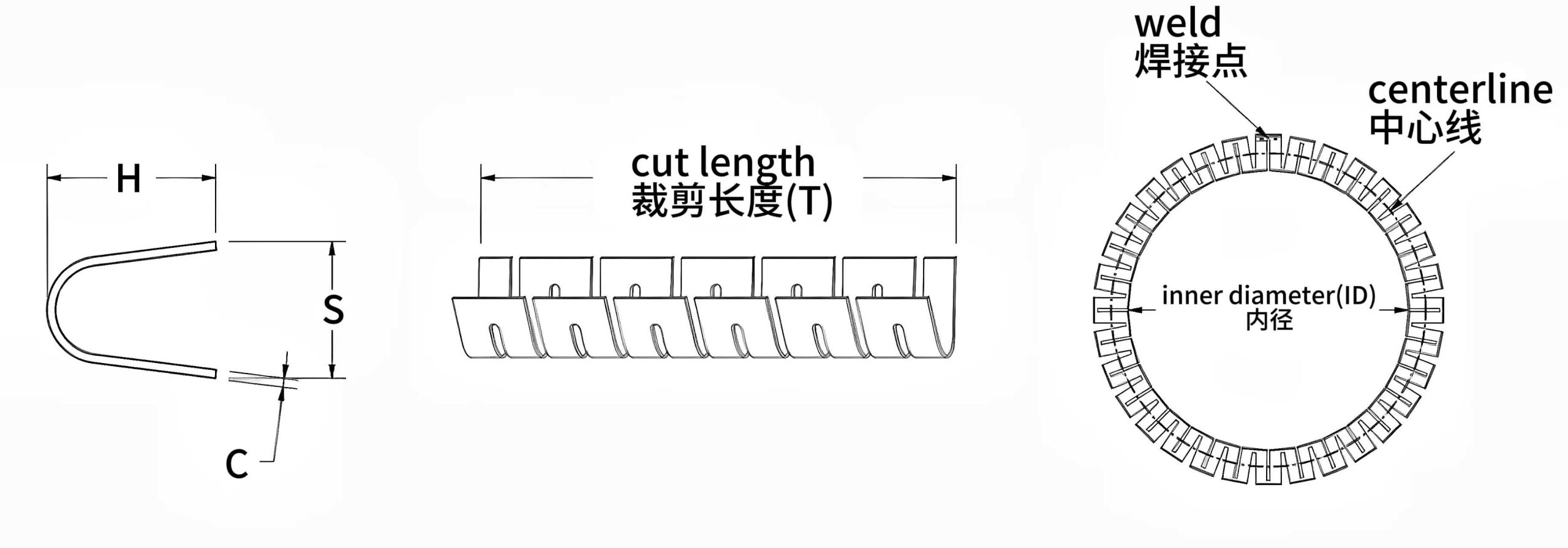 U Spring, Meander U Spring, Elgiloy Cantilever Spring, Punch Finger Spring Overview - Handa Spring